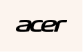 Logotipo da Acer em preto sobre fundo claro.